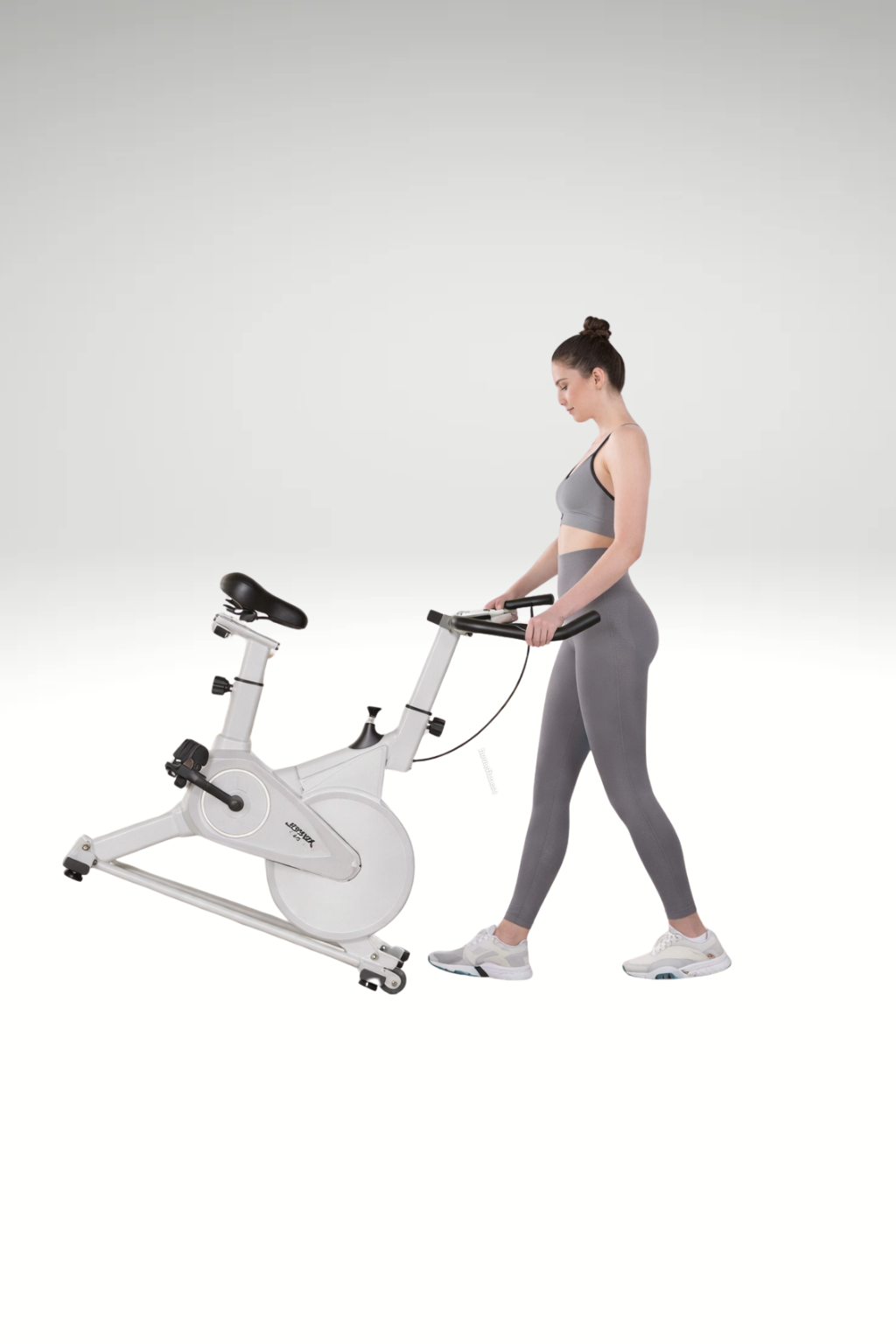 Bicicleta Ergométrica ProBike Com Rodinhas HomeFit Easy Move